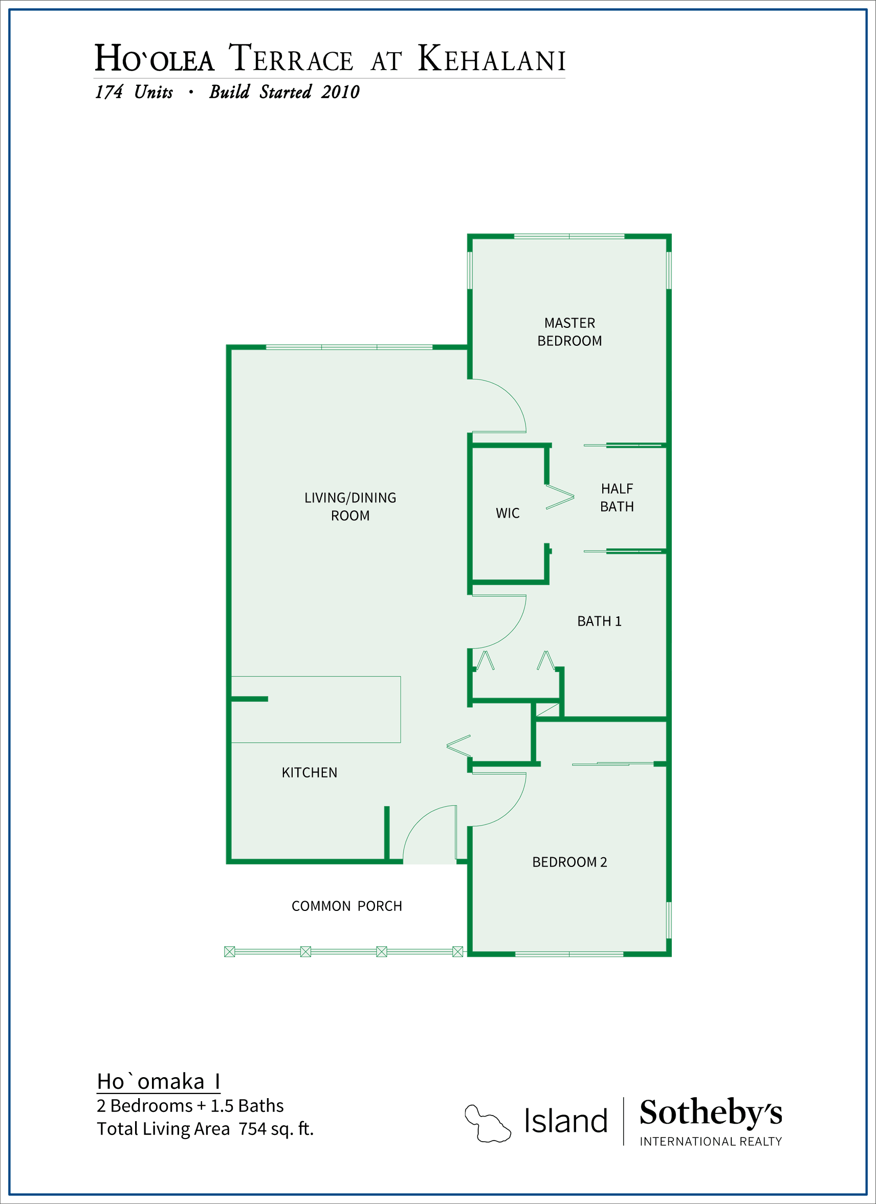 Hoolea Terrace Floor Plan 2